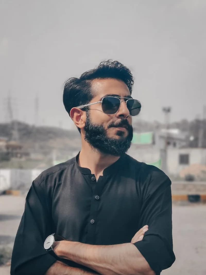 Portrait of Mushaf Naveed